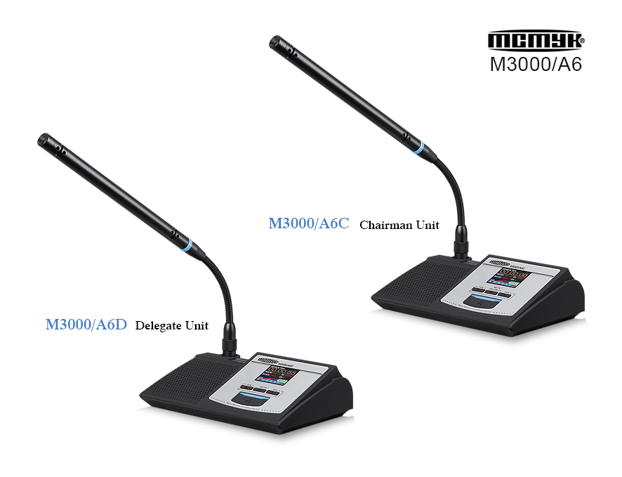 M3000/A6 Wireless Digital Conference System
